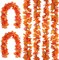 6 Pack Fall Decor - Maple Leaf Garland, Autumn Leaves Hanging Vine for Porch, Mantle, Fireplace, Front Door